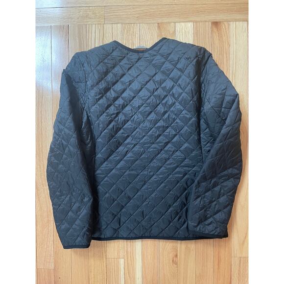 J.CREW Signature Puffer Quilted Lightweight Lady Jacket Primaloft sz 6 Black - Picture 2 of 6